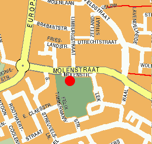 plattegrond van Deurne